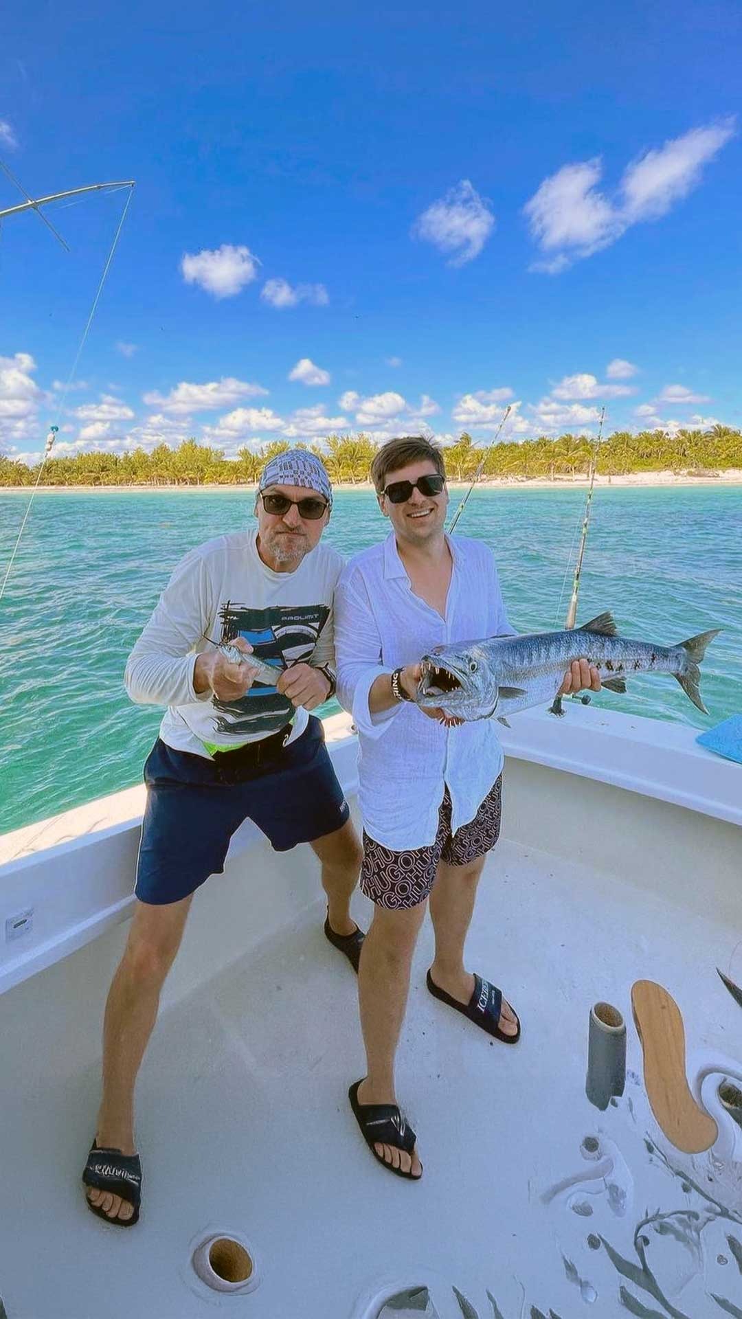 Pesca deportiva en Playa Maroma 2